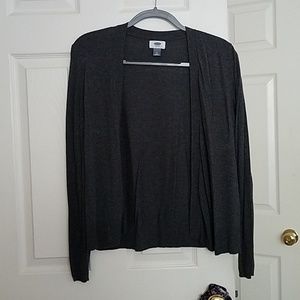 Charcoal Grey Cardigan